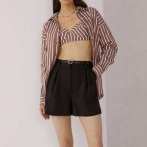 Favorite Daughter Black Women's Shorts